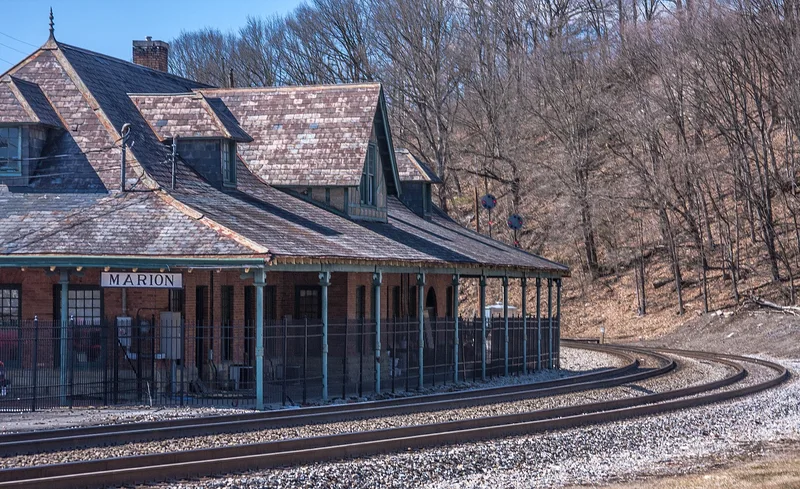 Norfolk & Western Railway Depot, Marion, Virginia