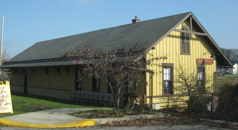New Freedom Railroad Station, Northern Central Railway, New Freedom, Pennsylvania