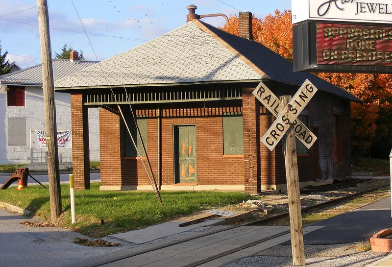 Shrewsbury Railroad Station, Stewartstown Railroad, Shrewsbury, Pennsylvania