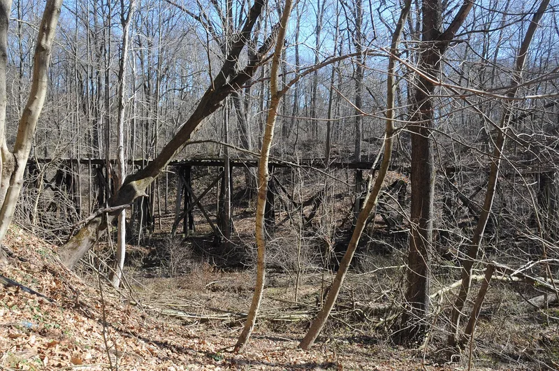 Delta Trestle Bridge, Maryland and Pennsylvania Railroad, Delta, Pennsylvania