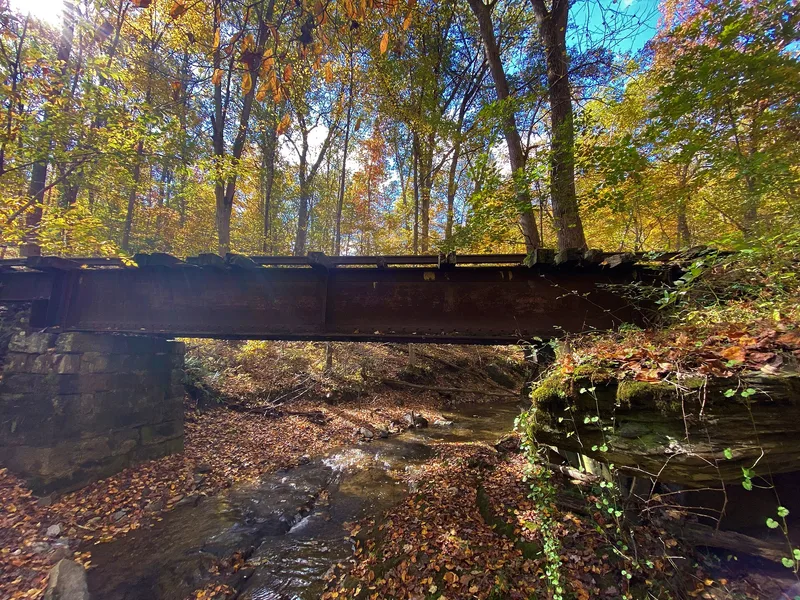 Scott Creek Bridge-North, Maryland and Pennsylvania Railroad, Bryansville, Pennsylvania