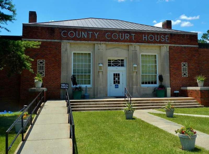 Quitman County Courthouse and Old Jail, Georgetown, Georgia