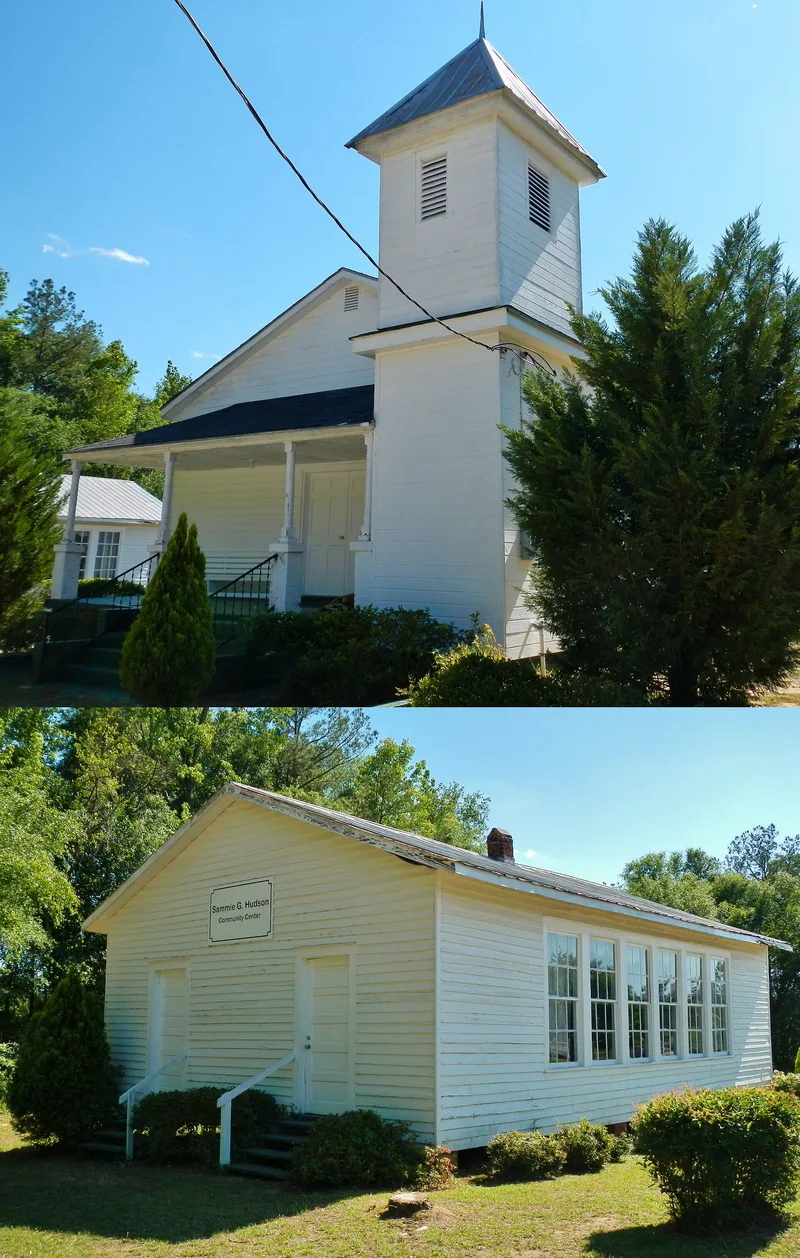 Green Grove Church, School, and Cemetery, Georgia