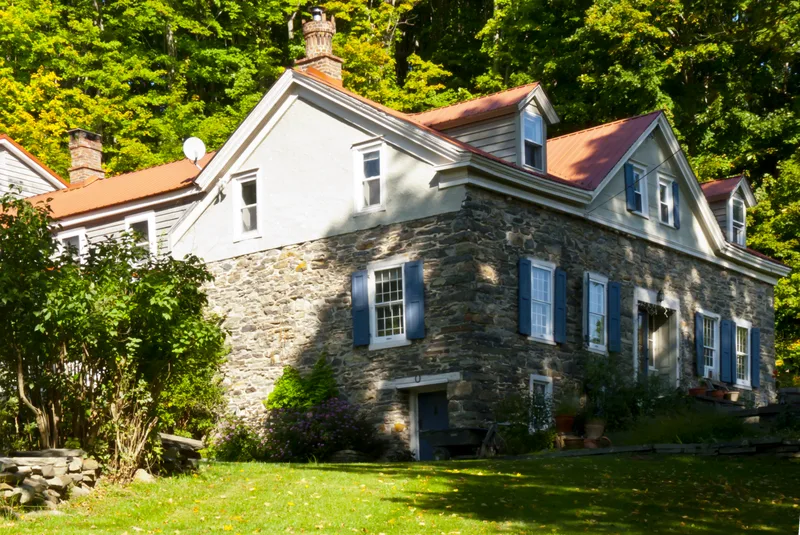 Krom Stone House at 31 Upper Whitfield Road, Rochester, New York
