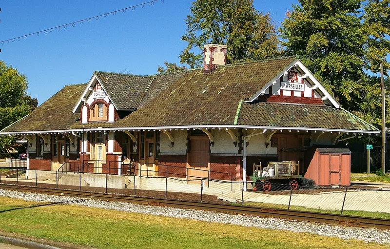 Chicago, Rock Island and Pacific Railroad Depot, Marseilles, Illinois