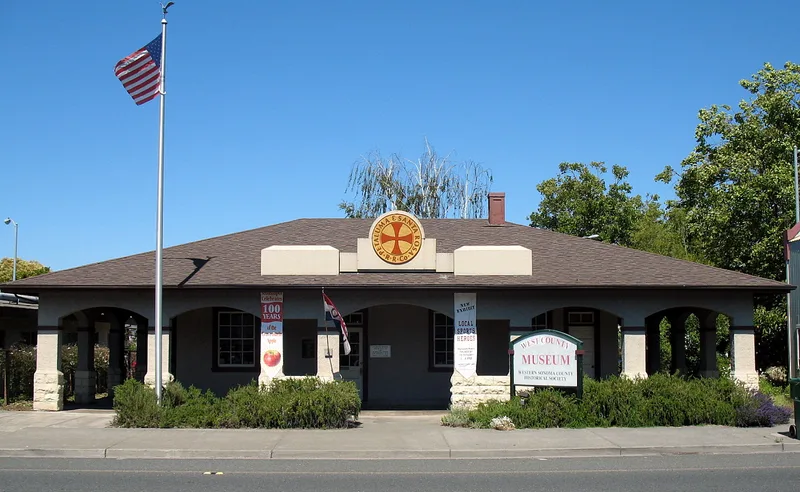 Sebastopol Depot of the Petaluma and Santa Rosa Railway, Sebastopol, California