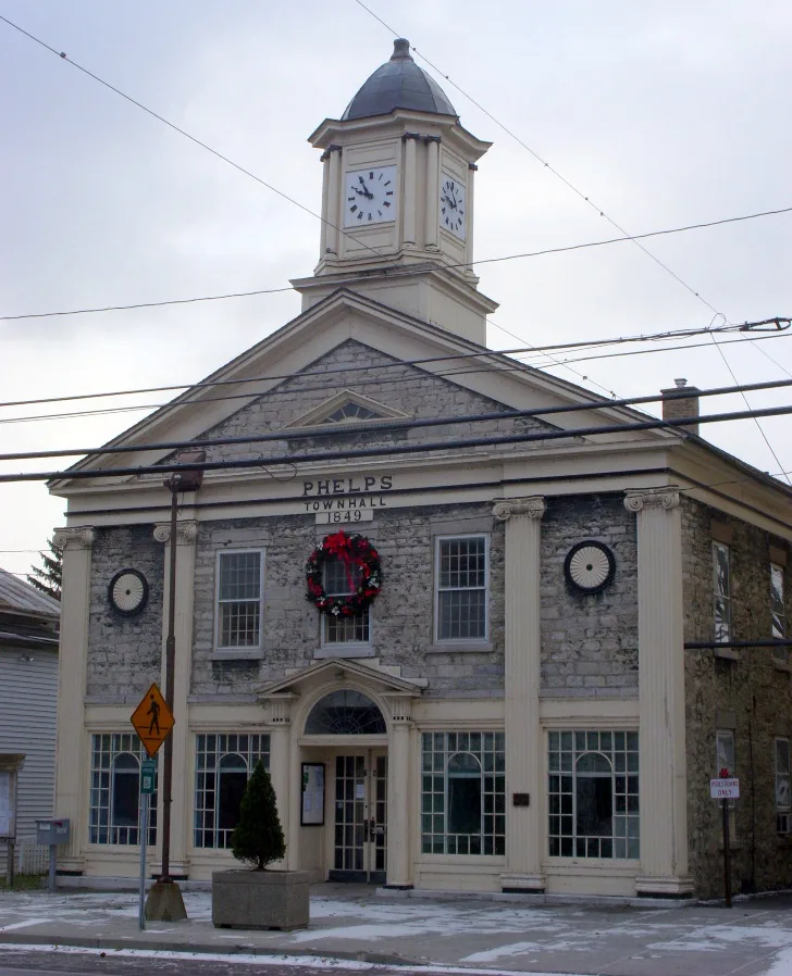 Phelps Town Hall, Phelps, New York
