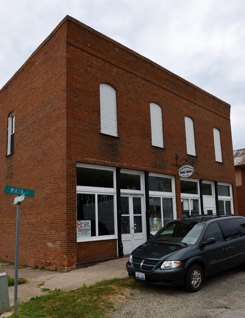 Odd Fellows Opera Block, Ellisville, Illinois