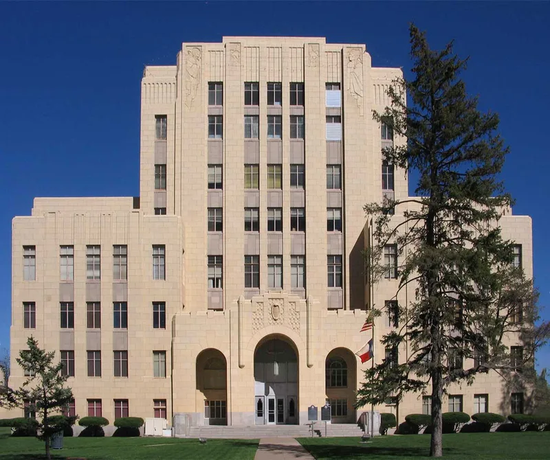Potter County Courthouse and Library, Amarillo, Texas