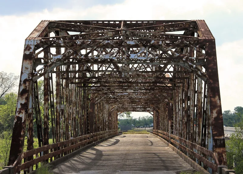 State Highway 3 Bridge at the Trinity River, Liberty, Texas