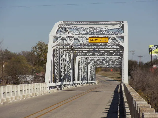 State Highway 89 Bridge at the Brazos River, Millsap, Texas