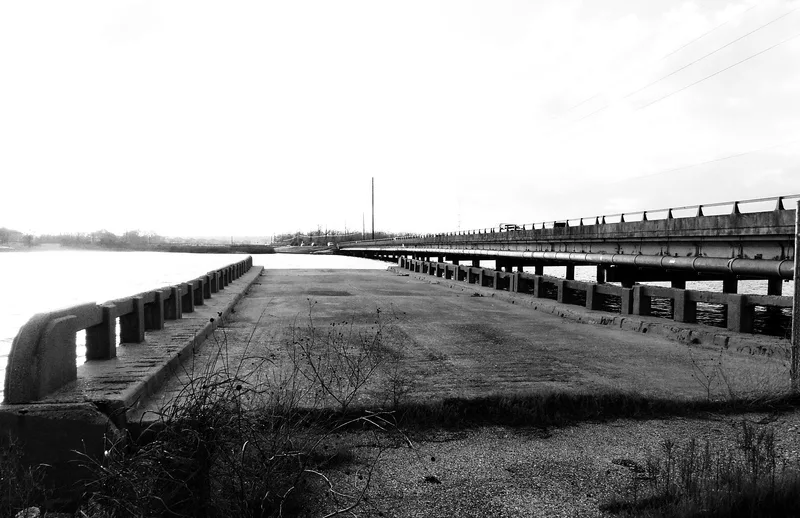 US 83 Bridge at the Salt Fork of the Red River, Wellington, Texas