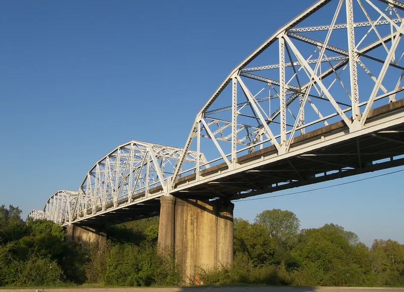State Highway 71 Bridge at the Colorado River, La Grange, Texas