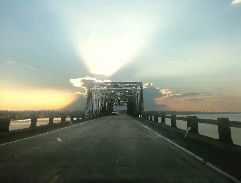 US 190 Bridge at the Neches River, Jasper, Texas