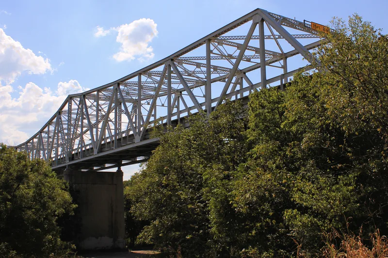 US 190 Bridge at the Colorado River, Lometa, Texas