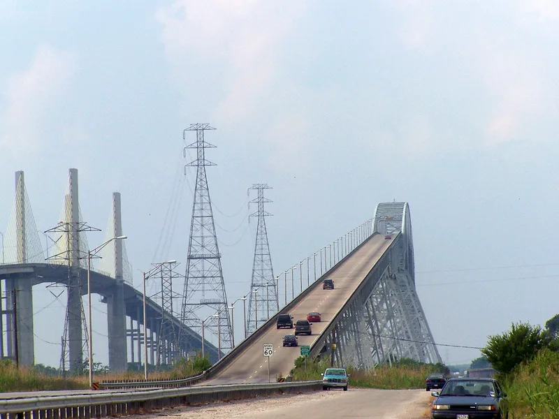 Port Arthur-Orange Bridge, Groves, Texas