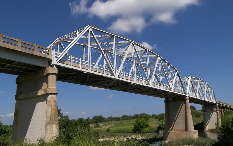 State Highway 9 Bridge at the Llano River, Mason, Texas