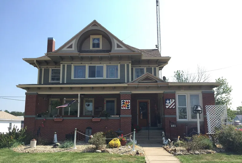 Page, Henry H., House, Vermont, Illinois