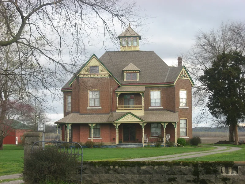 McClure, Thomas J. and Caroline, House, McClure, Illinois