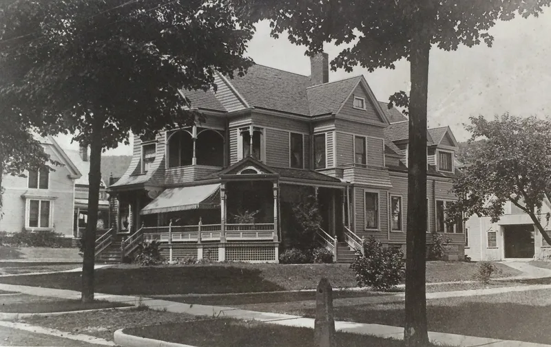 Hovey, Charles C., House and Strong Leather Company Mill, Bainbridge, New York