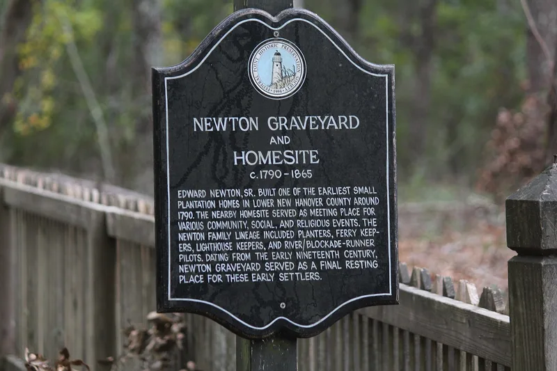 Newton Homesite and Cemetery, Carolina Beach, North Carolina