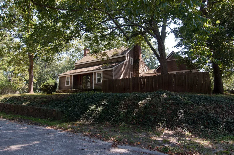 Rucker, Simeon and Jane, Log House, Alpharetta, Georgia