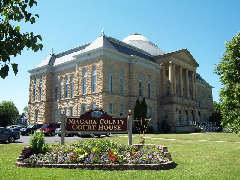 Niagara County Courthouse and County Clerk's Office, Lockport, New York