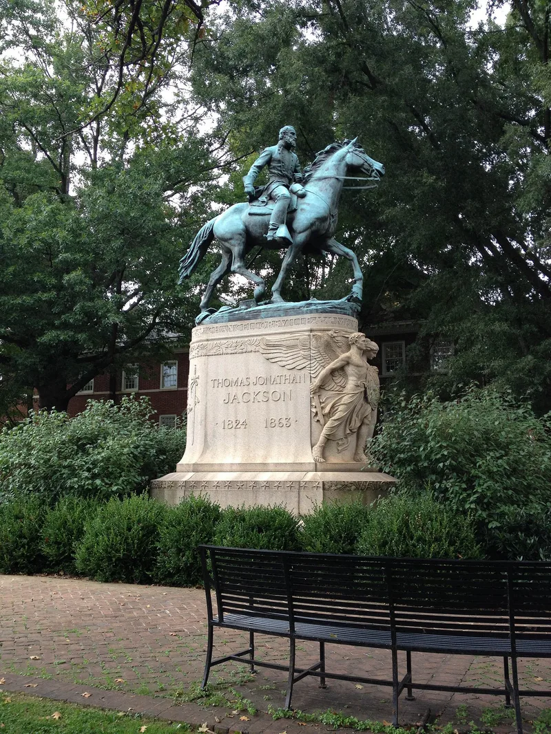 Jackson, Thomas Jonathan, Scuplture, Charlottesville (Independent City), Virginia