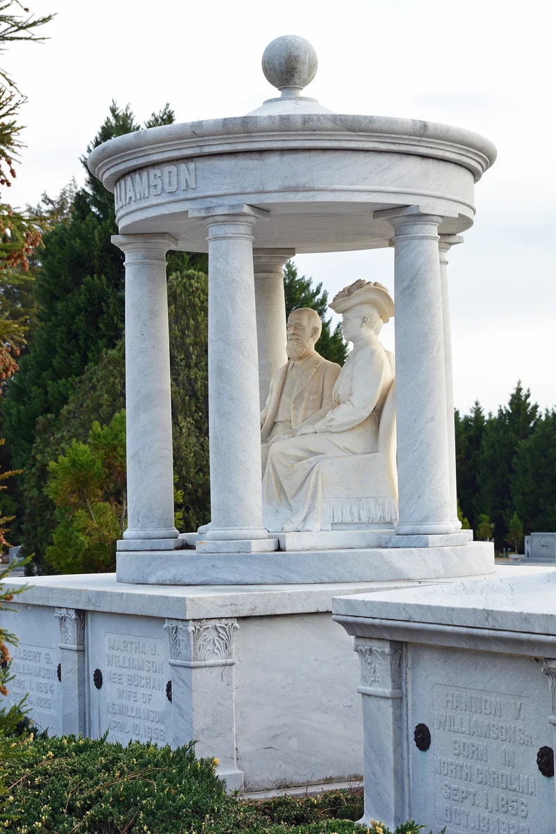 Williamson Mausoleum at Orphans Cemetery, Eastman, Georgia