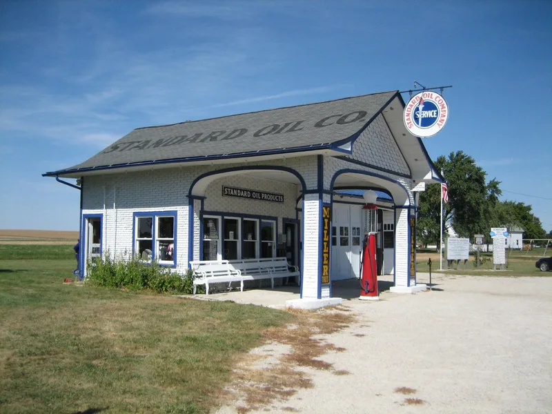 Standard Oil Gasoline Station, Odell, Illinois