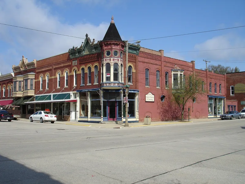 White, W.E., Building, Stockton, Illinois