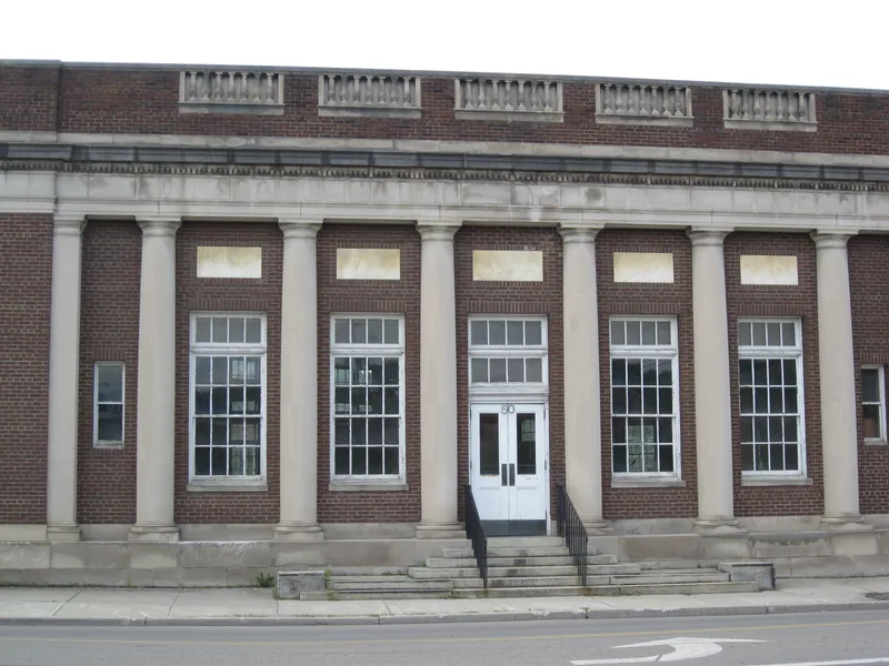 US Post Office-Hornell, Hornell, New York