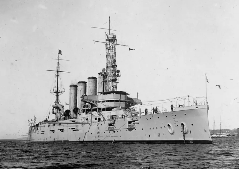 USS SAN DIEGO (Armored Cruiser) Shipwreck Site, Fire Island, New York