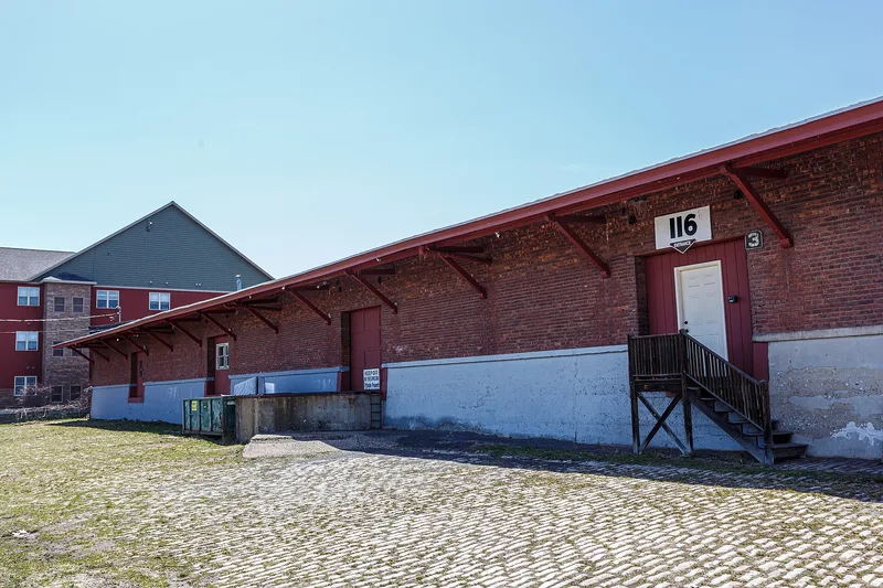 Delaware and Hudson Railroad Freight House, Cohoes, New York