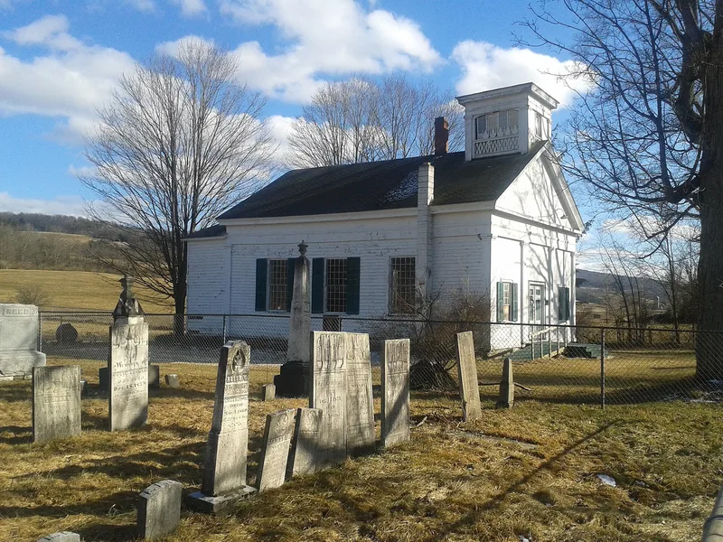 West Newark Congregational Church and Cemetery, Newark Valley, New York