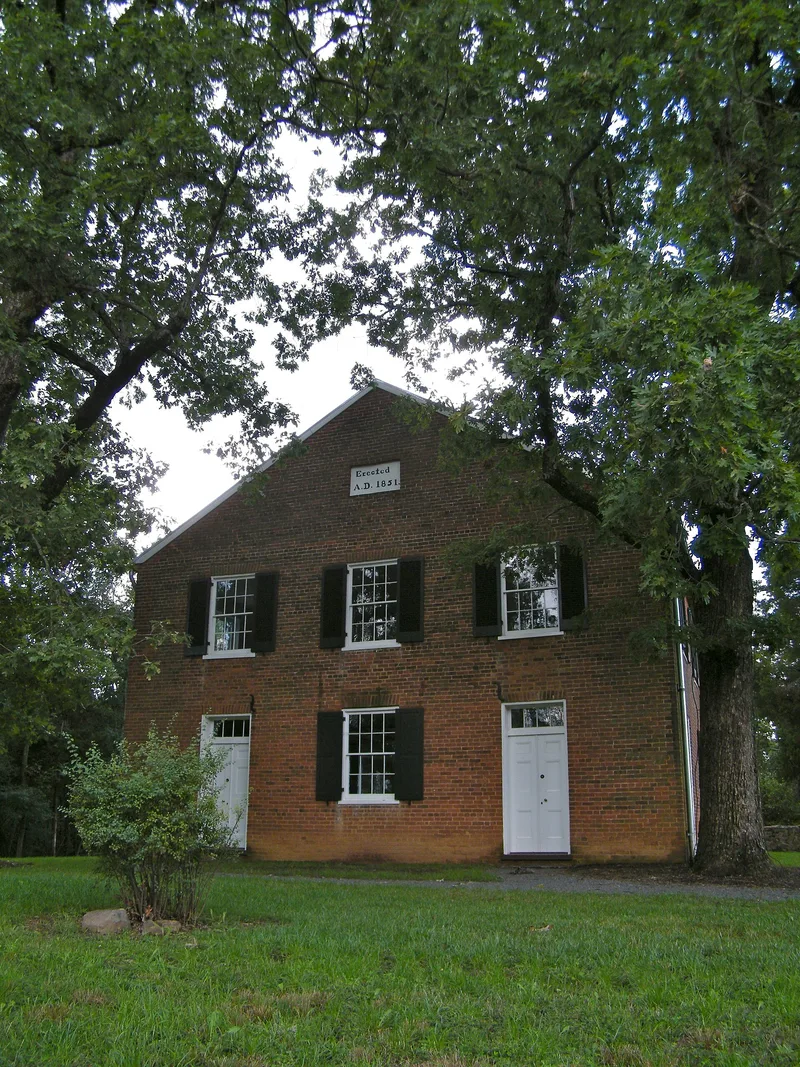Mount Zion Old School Baptist Church-VDHR 53-339, Aldie, Virginia