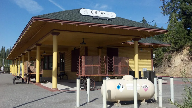 Colfax Passenger Depot, Colfax, California