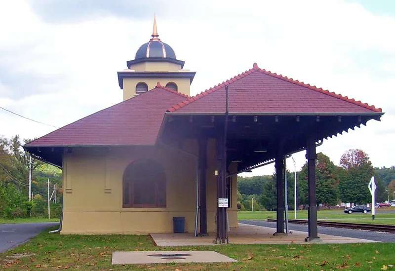Ontario and Western Railroad Passenger Station, Napanoch, New York