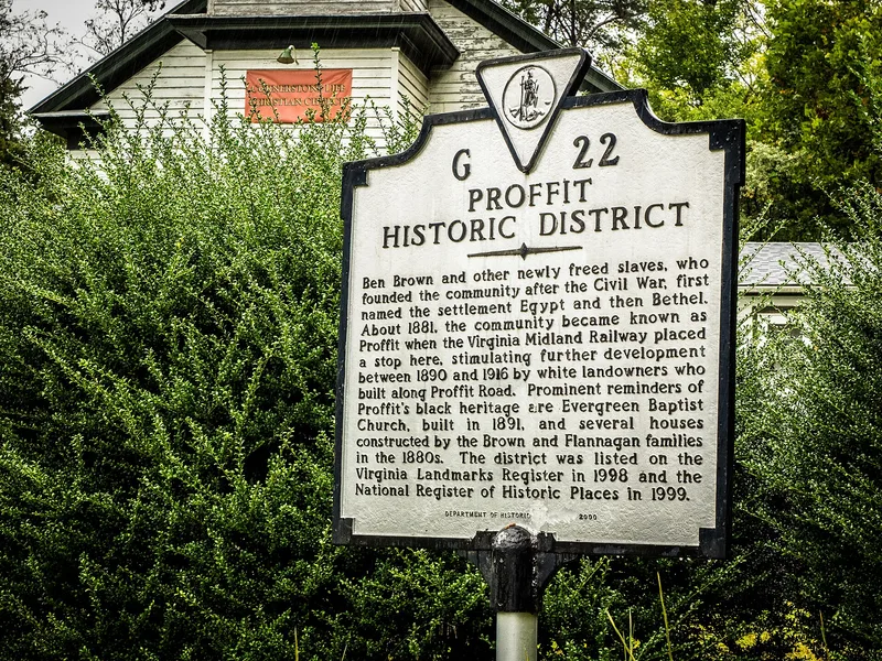 Proffit Historic District, Virginia