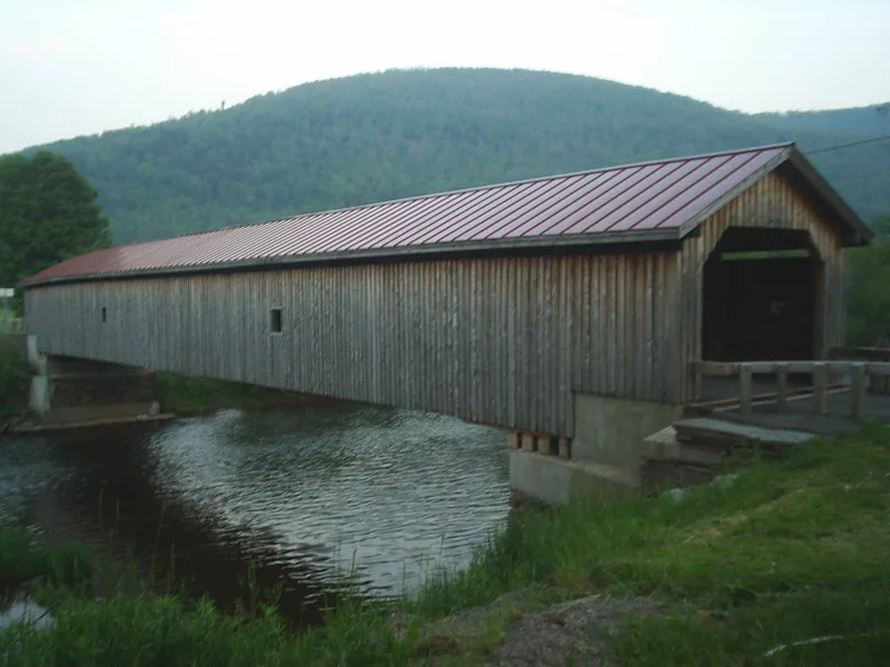 Hamden Covered Bridge, Hamden, New York