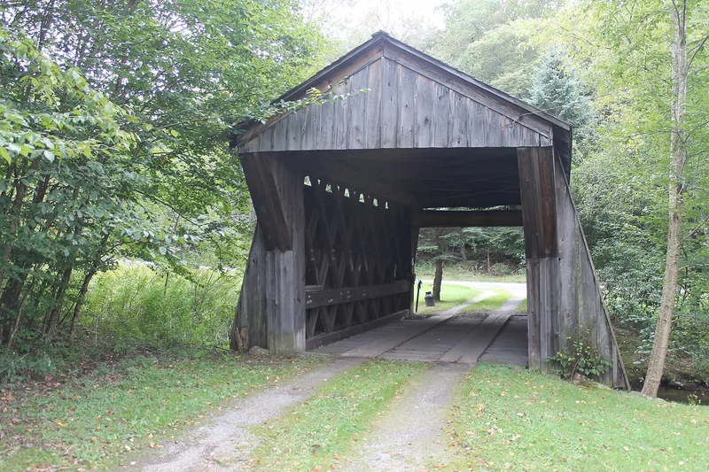 Lower Shavertown Covered Bridge, Methol, New York