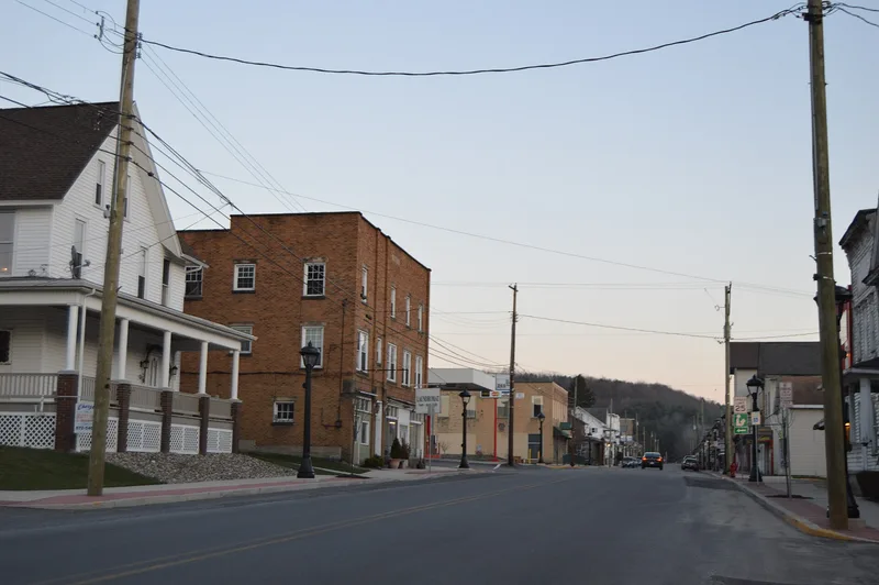 Coalport Historic District, Coalport, Pennsylvania