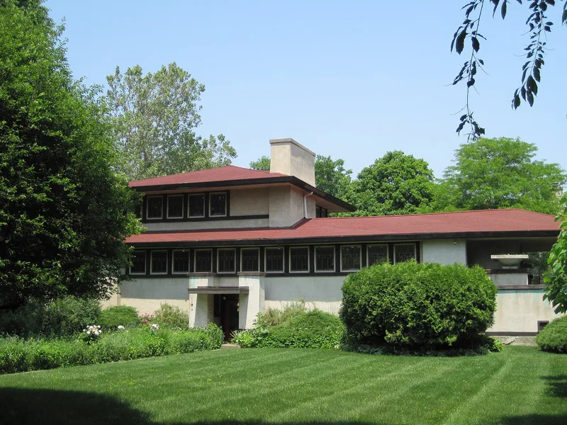 Tomek, F.F., House, Riverside, Illinois