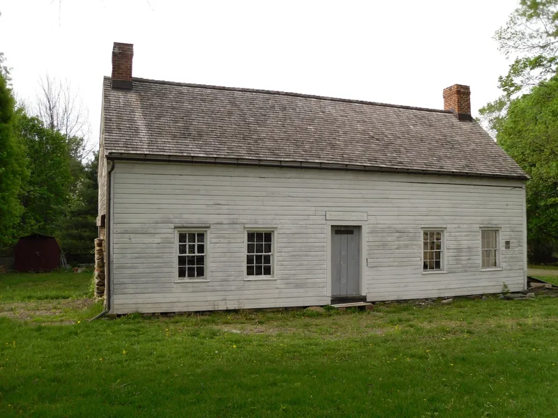 Graham-Brush Log House, Pine Plains, New York