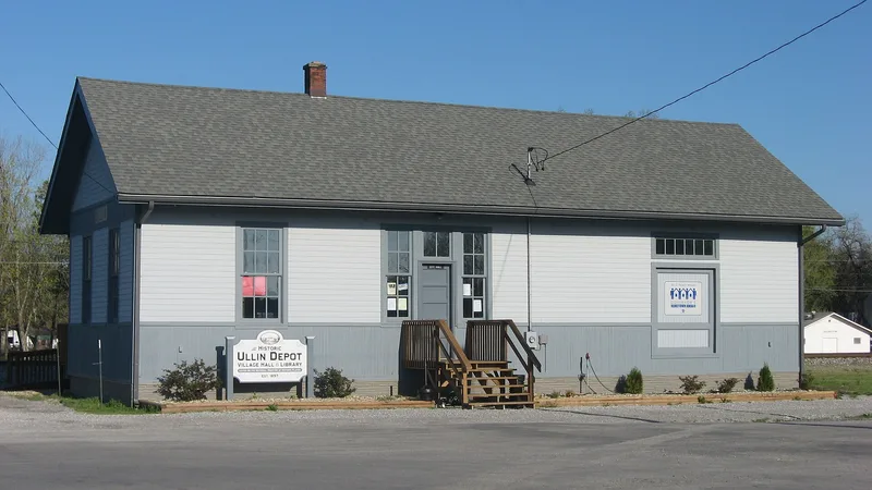 Illinois Central Railroad Depot, Ullin, Illinois