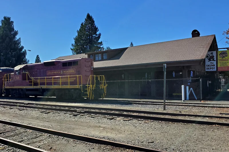Willits Depot, Willits, California