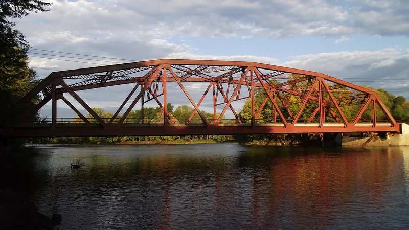 Carpenter's Flats Bridge, AuSable, New York